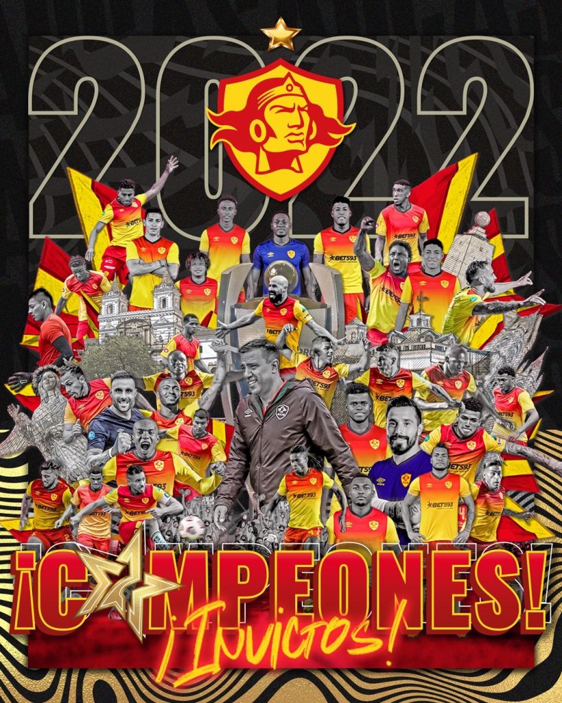 ‘Papá Aucas’ campeón histórico Liga Pro 2022 3 img 0803 Luego de 77 años de espera Sociedad Deportiva Aucas se proclamó campeón de la Liga Pro 2022, tras empatar a 0 con Barcelona SC en la final de vuelta, jugada la noche de este domingo 13 de noviembre del 2022, en la ‘Caldera del sur’ Gonzalo Pozo Ripalda.