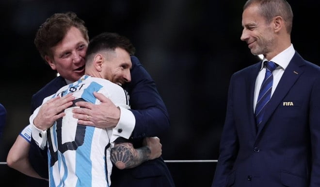 img 5242 1 Todos quieren tener cerca a Lionel Messi, y Alejandro Domínguez, el presidente de la Conmebol, no es la excepción. Apenas terminó la final del Mundial y mientras la Pulga iba camino a recibir la Copa del Mundo, el funcionario le hizo una llamativa propuesta.