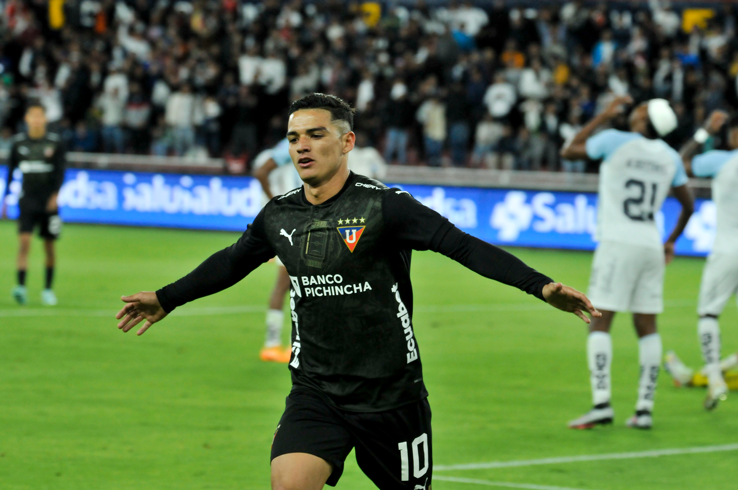 LIGA DE QUITO Liga de Quito recibió a Guayaquil City por la fecha 5 de la Liga Pro en el estadio Rodrigo Paz Delgado. El resultado final fue 2-0 a favor de los ‘albos’.