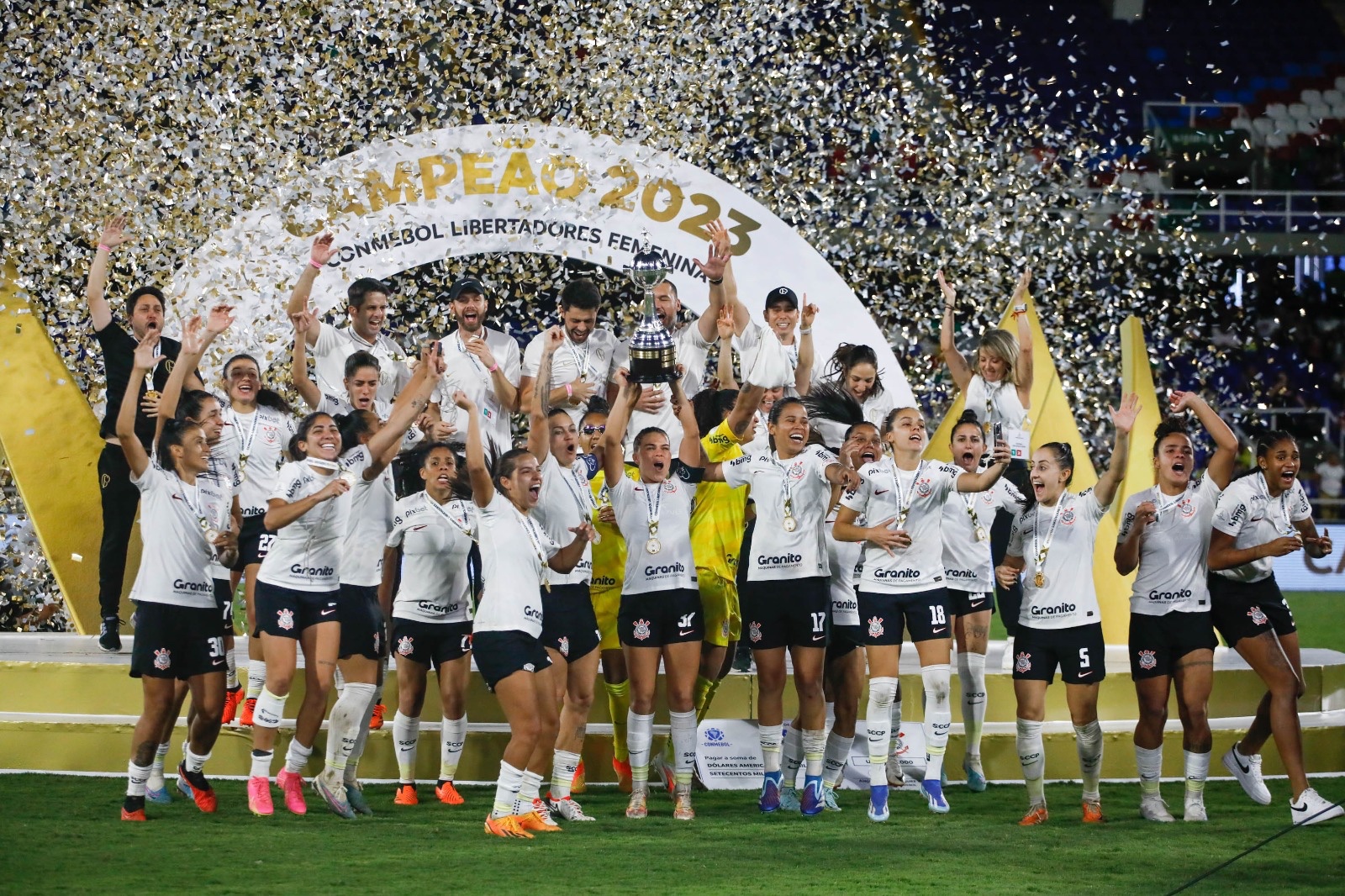 img 1394 1 El equipo brasileño de Corinthians se coronó campeón de la actual edición de la Copa Libertadores femenina y suma su cuarto título en esta competencia, siendo el conjunto más ganador de esta copa.