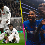 chelsea vs tottenham cinco goles tres anulados expulsiones A pesar de que los blancos llevaban la delantera los primeros 5 minutos del primer tiempo, el Chelsea se impuso ganando 1-4 con goles de Palmer y 3 goles de Jackson.