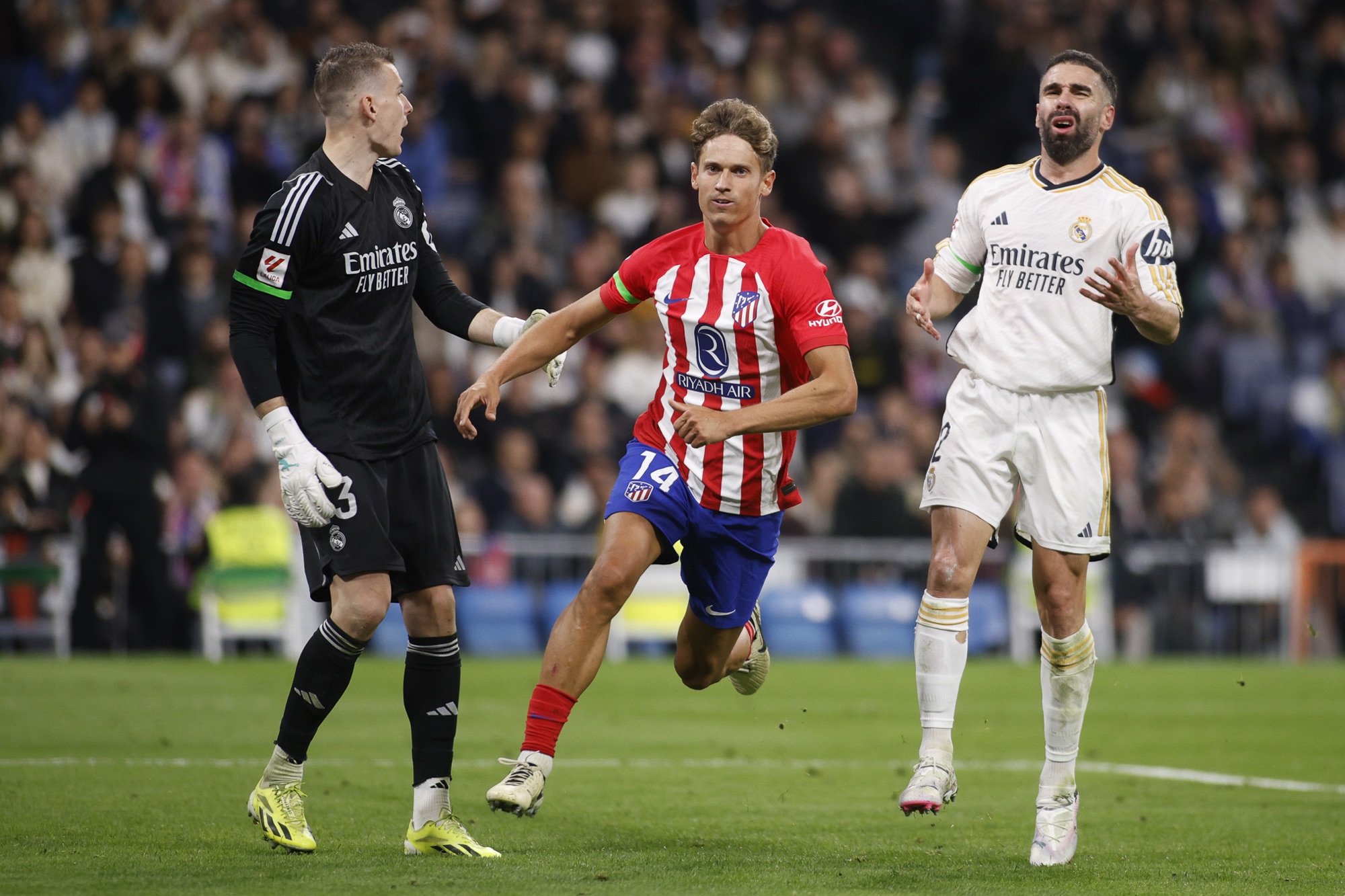 img 6813 1 Un Resultado “HP” para todo el madridismo fue el empate que rescató el Atlético sobre la hora en una nueva edición del clásico de Madrid, el equipo merengue toma este empate amargo porque dominó todo el partido y no supo defender la victoria.