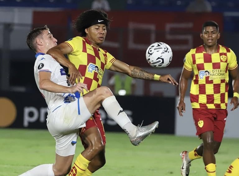 img 7320 1 Sociedad Deportiva Aucas sufrió una derrota 3-0 en condición de visitante, con un marcador global de 3-1, en la primera fase de la Copa Libertadores.