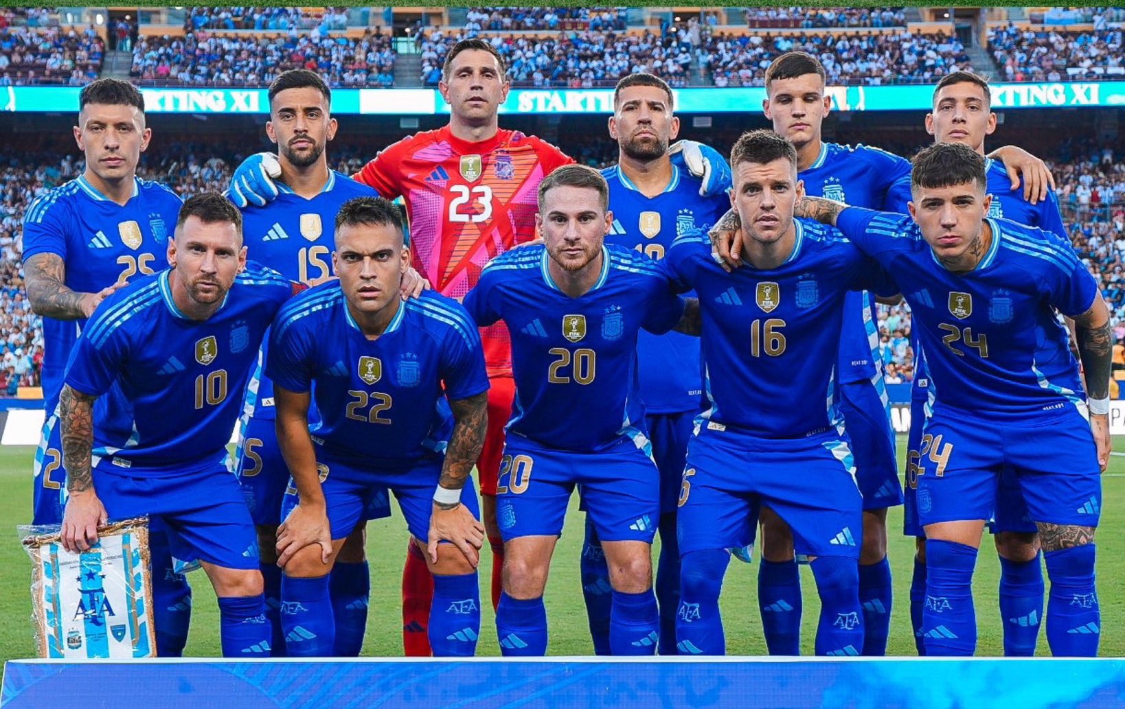 img 6949 1 La “Albiceleste” de Messi actual campeón de la Copa América goleó a Guatemala previo a su debut para la defensa de su título. El astro argentino dijo presente marcando un doblete.