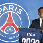 William Pacho nuevo jugador del PSG El ecuatoriano Willian Pacho ha sido presentado de forma oficial como nuevo jugador del París Saint Germain con un contrato hasta el 2029. Se ha confirmado que el PSG ha desembolsado una gran suma de dinero para adquirir los servicios de este talentoso futbolista, lo que ha generado gran expectación entre los aficionados del equipo francés.