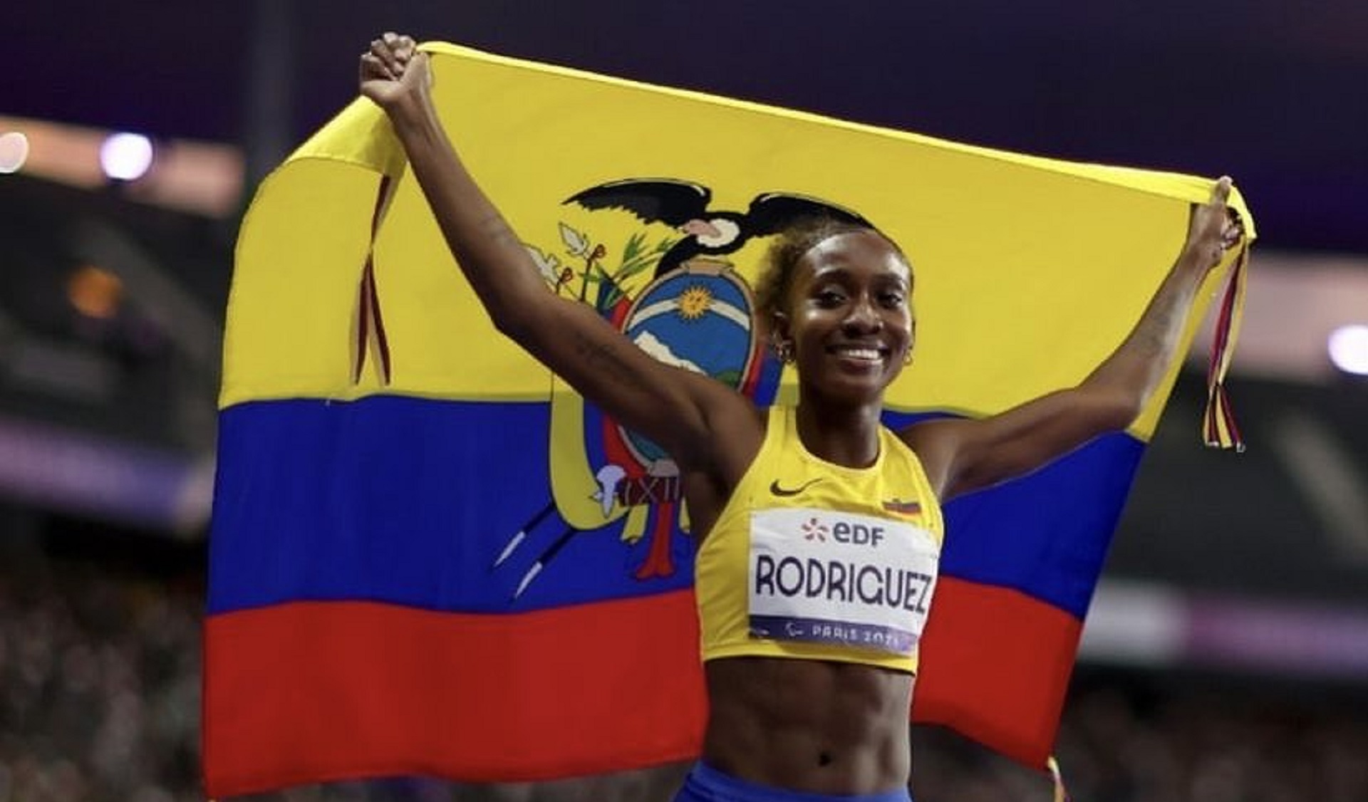 kiara Kiara Rodríguez ha vuelto a dejar huella en el mundo del deporte paralímpico al conquistar su segunda medalla de oro para Ecuador. Kiara no solo ganó, sino que lo hizo con una impresionante marca de 6.05 metros en la modalidad de salto de longitud T46/47, rompiendo el récord paralímpico vigente. Este logro la posiciona como la atleta más laureada de la historia del país.