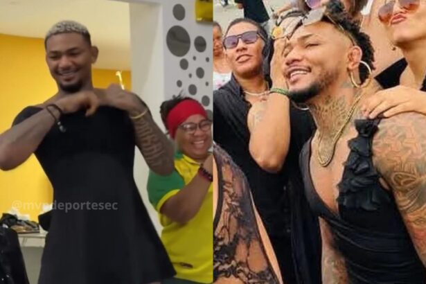 1a960c5a b641 4142 92a4 4257562f550a El luchador ecuatoriano de la UFC, Michael Morales, llamó la atención en redes sociales tras compartir una imagen en la que aparece caracterizado como viuda, uniéndose así a una de las tradiciones más llamativas y representativas del Ecuador en el cierre del año.