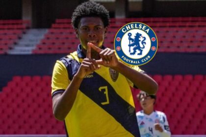 Chelsea ya decidio el futuro de Deinner Ordonez y El Chelsea FC ha tomado una decisión final sobre el ecuatoriano Deinner Ordóñez. El club londinense buscará una cesión para potenciar su carrera.