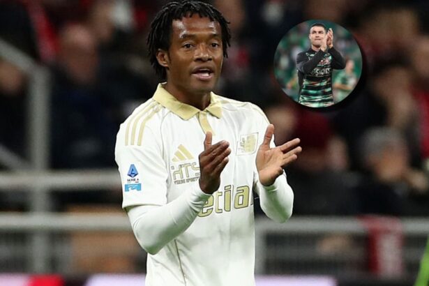 El tremendo elogio de Juan Guillermo Cuadrado a Cr 1 El referente colombiano Juan Guillermo Cuadrado elogió la disciplina de Cristiano Ronaldo previo al enfrentamiento entre sus selecciones.