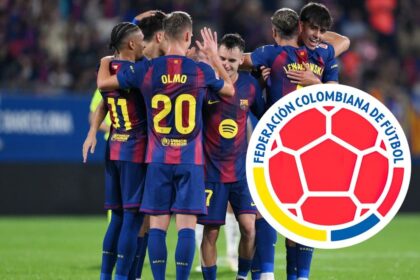 FC Barcelona oferto por seleccionado colombiano F 1 El gigante español FC Barcelona busca asegurar el fichaje de una de las figuras de la Selección de Colombia para fortalecer su plantilla esta temporada.