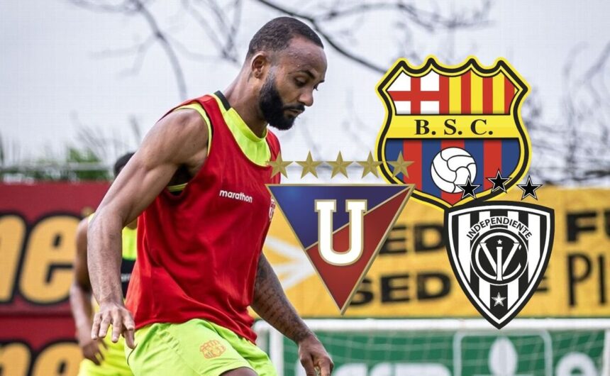 Leonai Souza dejara Barcelona y ya eligio su sigui 2 El volante brasileño Leonai Souza no seguirá en Barcelona Sporting Club y ya tendría todo acordado para sumarse a su nuevo equipo en la próxima temporada.