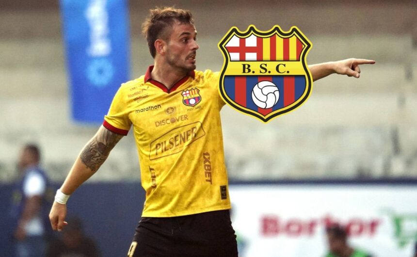 Octavio Rivero se quiere ir y esta es la contunden La directiva de Barcelona SC aclara su postura oficial frente a los rumores que vinculan al delantero uruguayo Octavio Rivero con una salida del club.