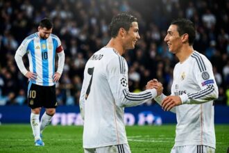 Angel Di Maria Cristiano Ronaldo es el numero uno El histórico 'Fideo' recordó su etapa ganadora junto a Cristiano Ronaldo en el Real Madrid y su consagración mundial con Messi en Qatar 2022.