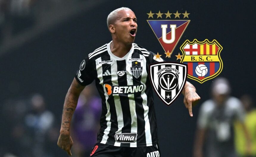 Bombazo en la LigaPro El gigante de Ecuador que q El mercado de pases ecuatoriano se sacude ante el posible arribo del delantero brasileño Deyverson a uno de los clubes más importantes del país.