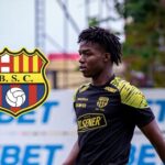 Bruno Caicedo dejara Barcelona y tiene nuevo equip El joven atacante Bruno Caicedo se prepara para cerrar su ciclo en Barcelona SC tras confirmarse que ya tiene un nuevo destino para la temporada 2026.