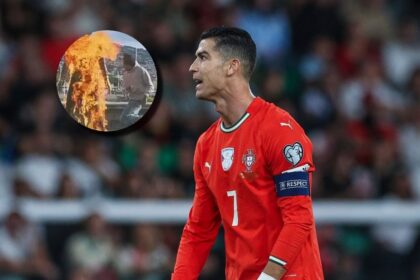 Como paso con Messi en Argentina vandalizaron una El monumento a Cristiano Ronaldo en Madeira fue blanco de vandalismo, repitiendo episodios similares vividos por Lionel Messi en Argentina.