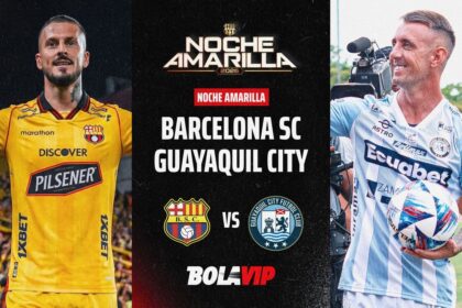 EN VIVO Y GRATIS Barcelona SC vs Guayaquil City p Sigue los detalles del enfrentamiento entre Barcelona SC y Guayaquil City en la Noche Amarilla 2026, el gran evento de presentación del Ídolo del Astillero.