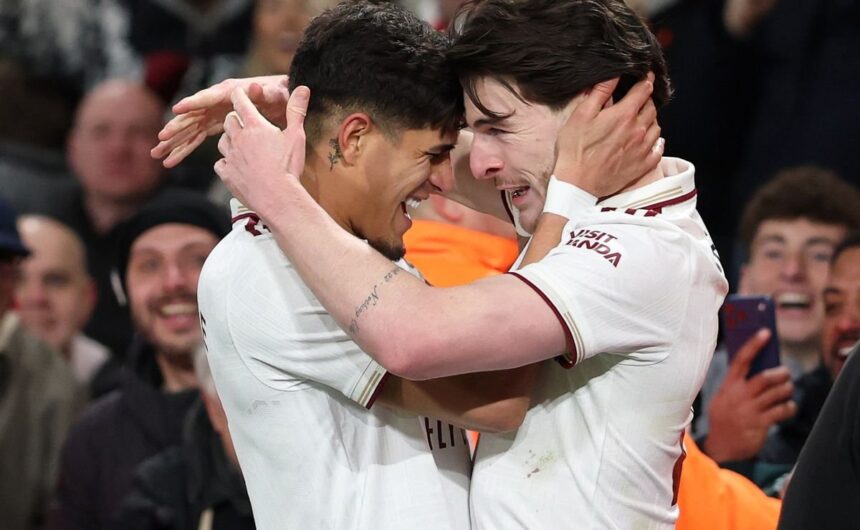 El viral apodo que Declan Rice le puso a Piero Hin El defensor ecuatoriano Piero Hincapié fue la figura del Bayer Leverkusen ante el Arsenal, provocando una reacción inmediata de la estrella inglesa Declan Rice.