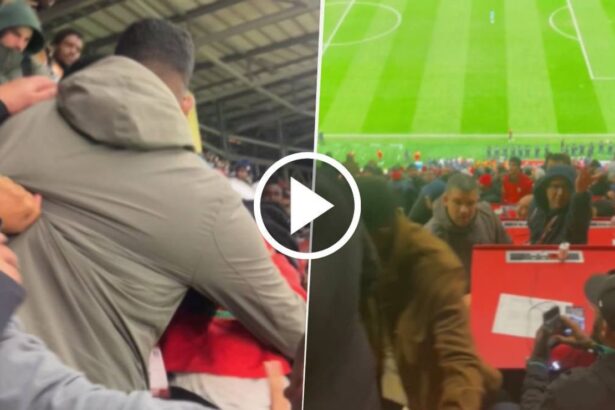 Escandalo Golpes entre periodistas durante la Fin Vergonzoso incidente en la final de la Copa Africana: periodistas de Marruecos y Senegal protagonizaron una gresca tras un penal fallado por Brahim Díaz.