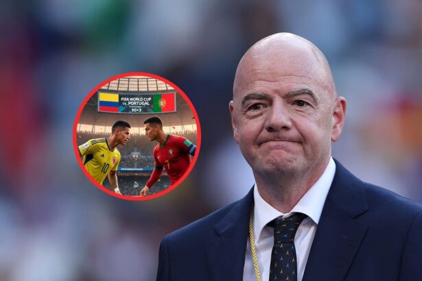 FIFA El presidente Gianni Infantino predice que p El máximo mandatario de la FIFA, Gianni Infantino, compartió sus impresiones sobre el esperado duelo mundialista entre Colombia y Portugal.
