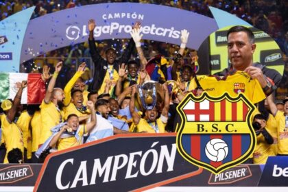 Gano la LigaPro con Aucas y ahora Cesar Farias lo El técnico César Farías ha solicitado a la directiva de Barcelona SC el fichaje de un jugador clave en el título histórico de Aucas para la nueva temporada.