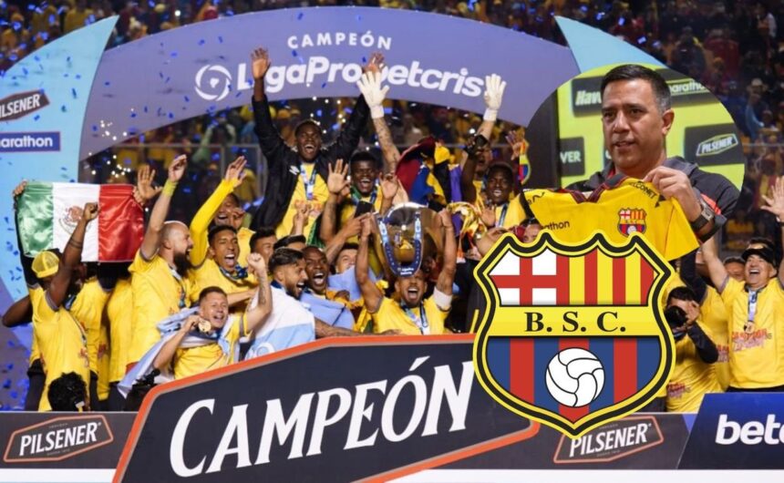 Gano la LigaPro con Aucas y ahora Cesar Farias lo El técnico César Farías ha solicitado a la directiva de Barcelona SC el fichaje de un jugador clave en el título histórico de Aucas para la nueva temporada.