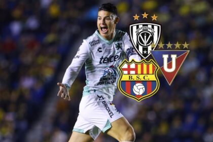 Grande de Ecuador y le hizo una oferta de 3 millo Un equipo histórico del país intentó el fichaje bomba del año ofreciendo una millonaria cifra a James Rodríguez, pero el colombiano ya dio su respuesta.