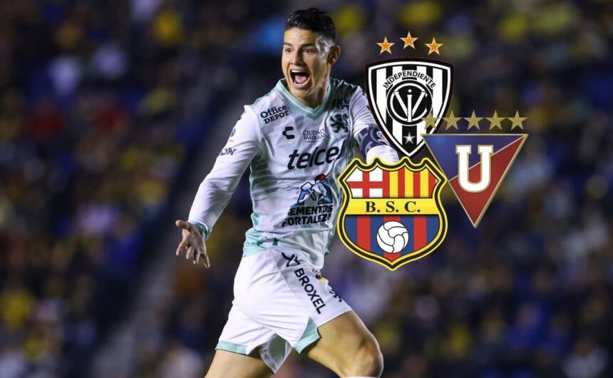 Grande de Ecuador y le hizo una oferta de 3 millo Un equipo histórico del país intentó el fichaje bomba del año ofreciendo una millonaria cifra a James Rodríguez, pero el colombiano ya dio su respuesta.