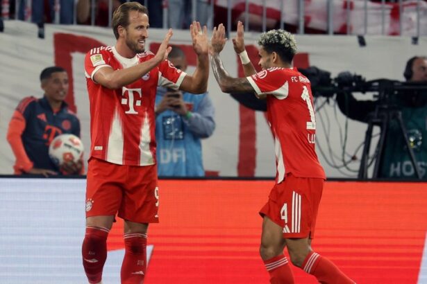 Harry Kane elogia a Luis Diaz tras sus primer gol El goleador del Bayern Munich, Harry Kane, elogió el desempeño del colombiano Luis Díaz tras su estreno en las redes, destacando su gran nivel en Europa.