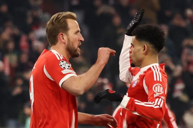 Harry Kane le dio el credito a Luis Diaz por la cl El goleador Harry Kane destacó el impacto determinante de Luis Díaz en el Bayern Múnich tras asegurar su cupo en los octavos de final de la Champions League.