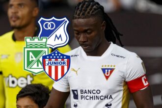 Hinchas de un grande de Colombia piden el fichaje La solidez de Ricardo Adé en Liga de Quito trasciende fronteras. Fanáticos de un club importante de Colombia piden la llegada del defensor haitiano.