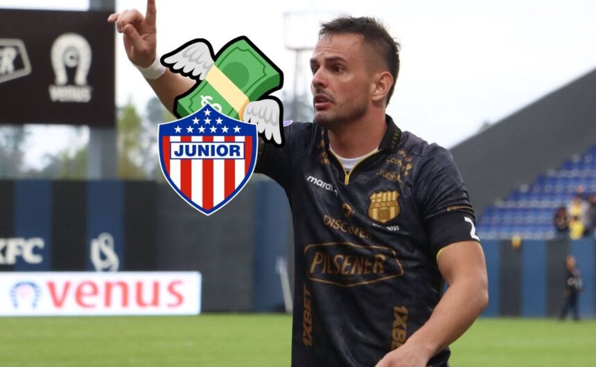 Junior busca a Octavio Rivero y le pagaria este gi El Junior de Barranquilla busca el fichaje de Octavio Rivero, goleador de Barcelona SC, con una propuesta económica que sacude el mercado ecuatoriano.