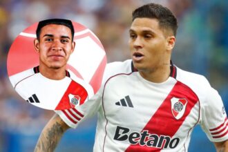 La advertencia de Juanfer Quintero a Kendry Paez a El volante colombiano Juan Fernando Quintero aconsejó a la joya ecuatoriana Kendry Páez tras su llegada al vestuario de River Plate.