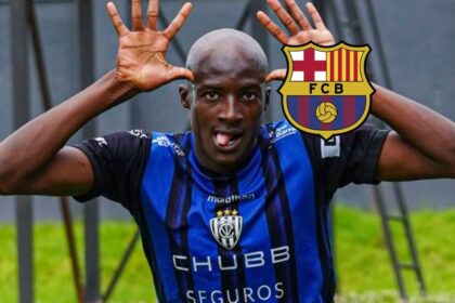 La fortuna que pagaria el FC Barcelona por Juan Ri El gigante español FC Barcelona tiene en la mira al talento ecuatoriano Juan Riquelme Angulo y estaría dispuesto a invertir una fortuna por su fichaje.