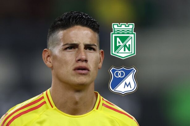 La respuesta de 5 palabras que James le daria a Na James Rodríguez define su futuro ante el interés de Atlético Nacional y Millonarios por repatriarlo al fútbol colombiano en la próxima temporada.