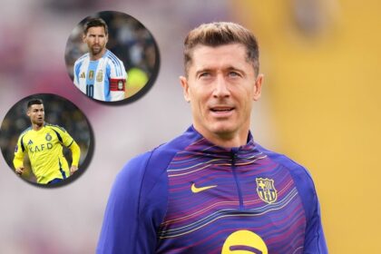 Lewandowski revela el factor que lo iguala con Mes Robert Lewandowski revela el factor clave que lo pone a la par de Lionel Messi y Cristiano Ronaldo en la élite del fútbol mundial.