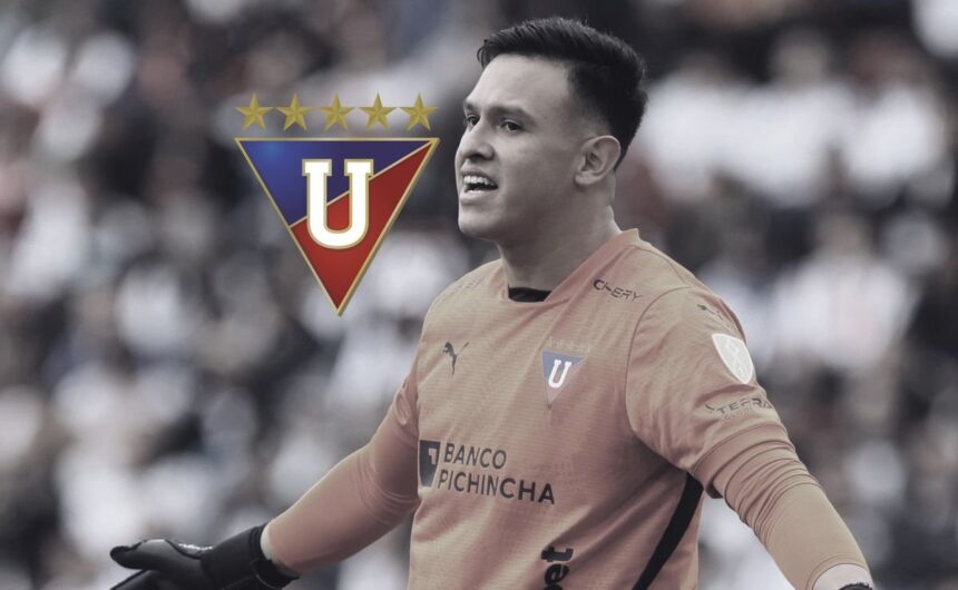 Los primeros nombres que suenan para reemplazar a Ante la posible salida del arquero Gonzalo Valle, Liga de Quito ya analiza opciones para reforzar su portería de cara a los próximos desafíos en LigaPro.