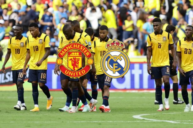 Manchester United y Real Madrid quieren fichar al El mercado europeo se sacude con el interés del Real Madrid y Manchester United por una de las figuras de la Selección de Ecuador.