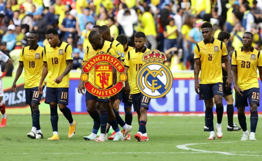 Manchester United y Real Madrid quieren fichar al El mercado europeo se sacude con el interés del Real Madrid y Manchester United por una de las figuras de la Selección de Ecuador.