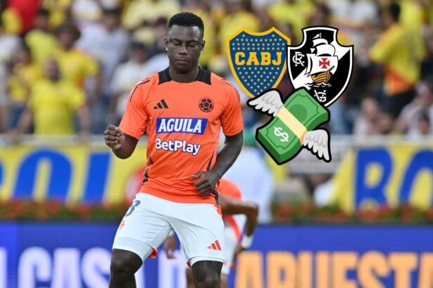 Marino Hinestroza no iria a Boca Juniors y este se El extremo Marino Hinestroza se aleja de Boca Juniors para aterrizar en el Brasileirao, atraído por una oferta económica superior en Vasco da Gama.