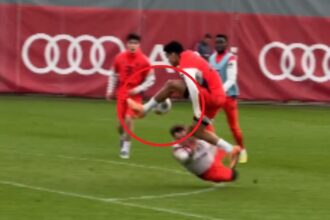 Ni Cristiano Ronaldo ni Messi la hicieron La juga El atacante Luis Díaz sorprendió en los entrenamientos con una definición espectacular que supera las fantasías de los mejores del mundo.