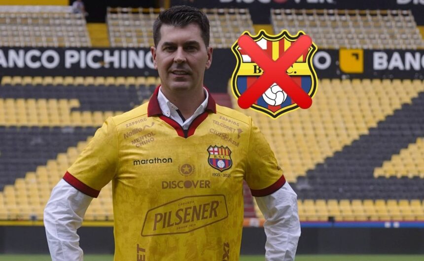 Por despedir a Ismael Rescalvo Barcelona SC perdi Un fichaje clave para el Barcelona SC se habría caído debido a la desvinculación del estratega Ismael Rescalvo de su cargo técnico.