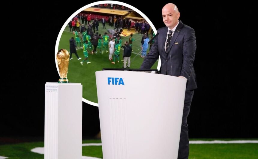 Senegal y Marruecos clasificados al Mundial 2026 Gianni Infantino advierte castigos para las selecciones de Senegal y Marruecos debido a incidentes en la final africana, con la mira en el Mundial 2026.