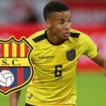 Sorpresa Byron Castillo dejaria Barcelona por un El lateral derecho Byron Castillo podría abandonar Barcelona SC ante el interés de un histórico club de América. ¿Se va el referente del Astillero?