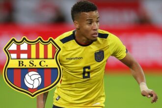 Sorpresa Byron Castillo dejaria Barcelona por un El lateral derecho Byron Castillo podría abandonar Barcelona SC ante el interés de un histórico club de América. ¿Se va el referente del Astillero?