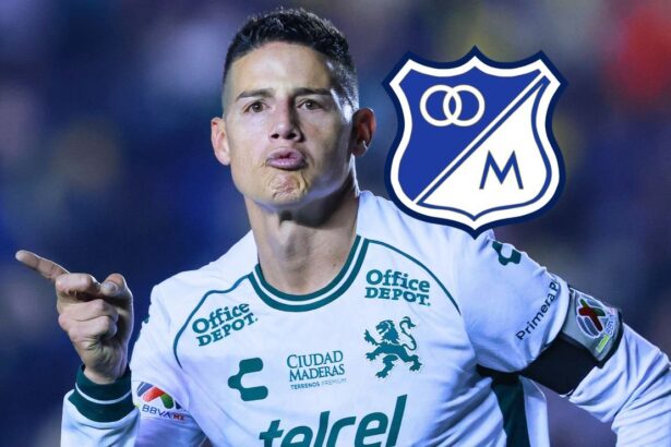 Toda Colombia conmocionada En Leon ganaba 5 millo James Rodríguez podría sacudir el mercado sudamericano con su llegada a Millonarios. Se revelan cifras sobre el sueldo que percibiría el volante colombiano.