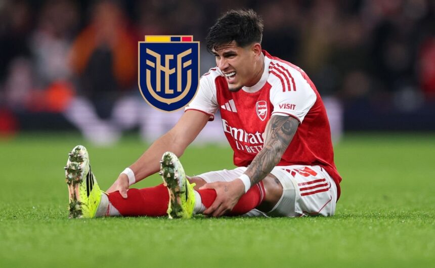 Todo Ecuador preocupado Piero Hincapie se fue les El defensor ecuatoriano Piero Hincapié preocupa a la Selección tras salir con molestias físicas en el duelo frente al Arsenal. Se esperan reportes médicos.