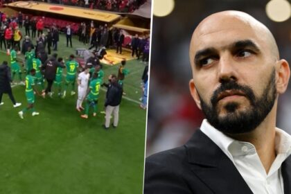 Walid Regragui furioso con el DT de Senegal tras El técnico de Marruecos, Walid Regragui, calificó de "vergonzoso" el retiro de los jugadores de Senegal ordenado por Pape Thiaw en plena Final de la Copa Africana.