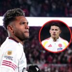 A Miguel Borja le preguntaron si estaba vetado de El delantero Miguel Ángel Borja rompió el silencio sobre su ausencia en la Selección Colombia y los rumores de un supuesto veto por parte de James Rodríguez.