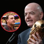 Delante del presidente de AFA FIFA le hizo un ped Gianni Infantino, presidente de la FIFA, sorprendió al DT de Colombia con una exigencia máxima para la próxima Copa del Mundo durante un encuentro oficial.